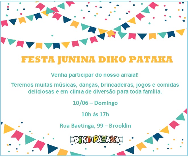 festa junina - Diko Pataka